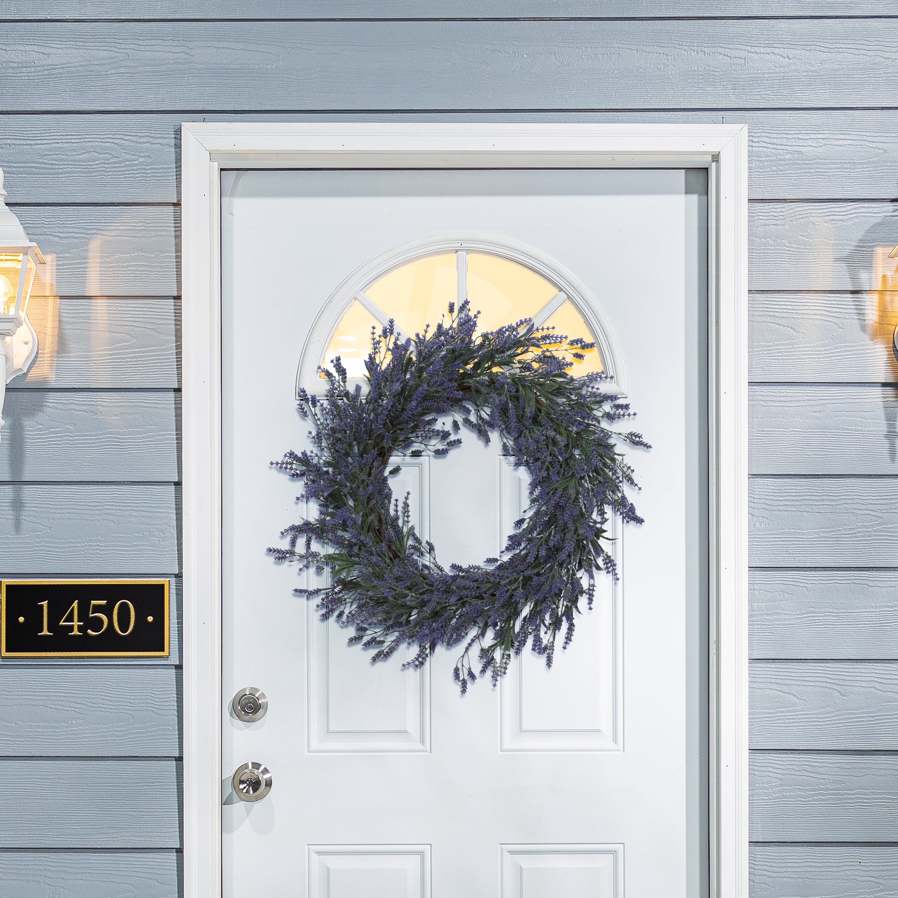 24 in Lavender Wreath